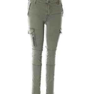 Zara woman green cargo jean